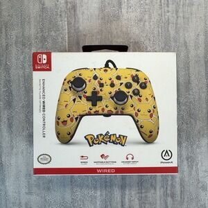 Pokemon Pikachu Moods Enhanced Wired Controller for Nintendo Switch by PowerA